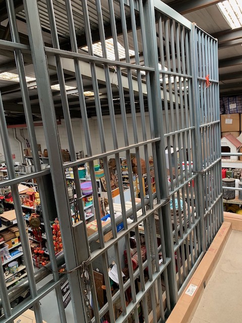 PRISON BARS, 90cm W x 2.4m H Sections